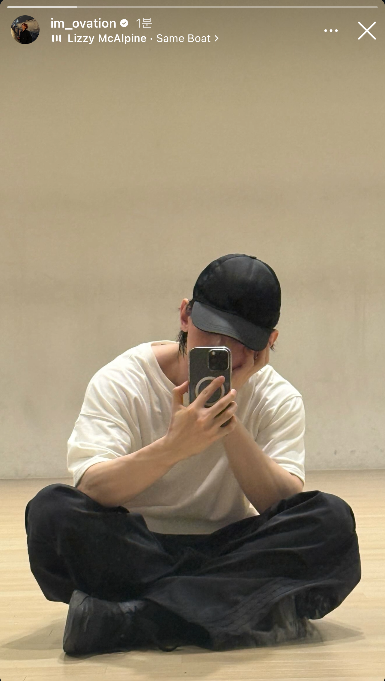 Behind-the-scenes cut of Yeosang (ATEEZ)