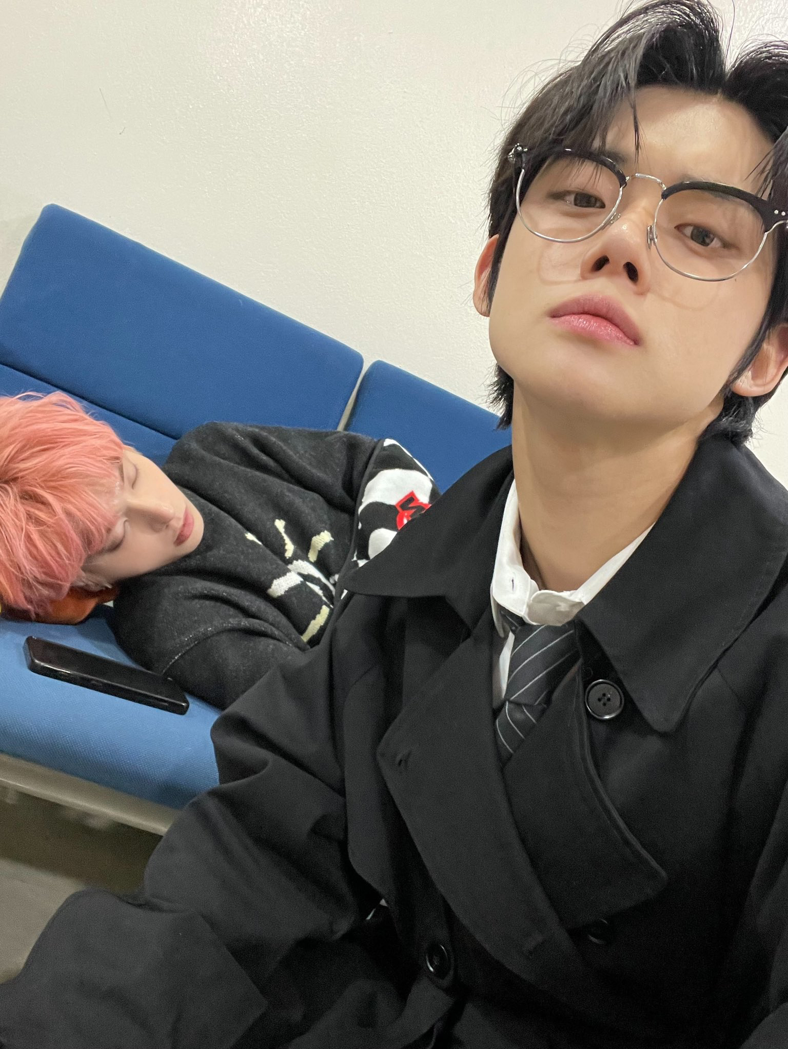 A moment captured by Yeonjun (TOMORROW X TOGETHER)'s fan