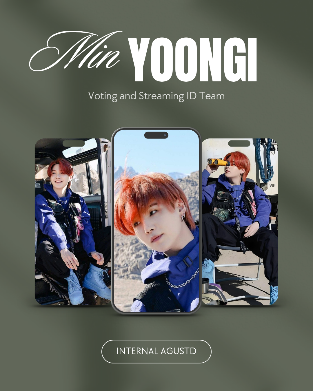 Foto aktivitas terbaru SUGA (BTS)