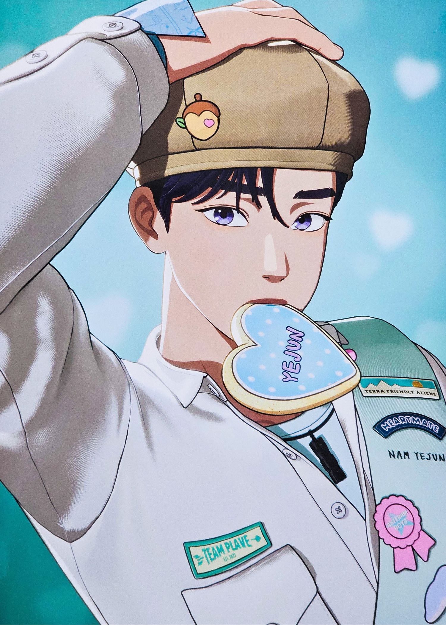 Recent activity shot of Yejun (PLAVE)