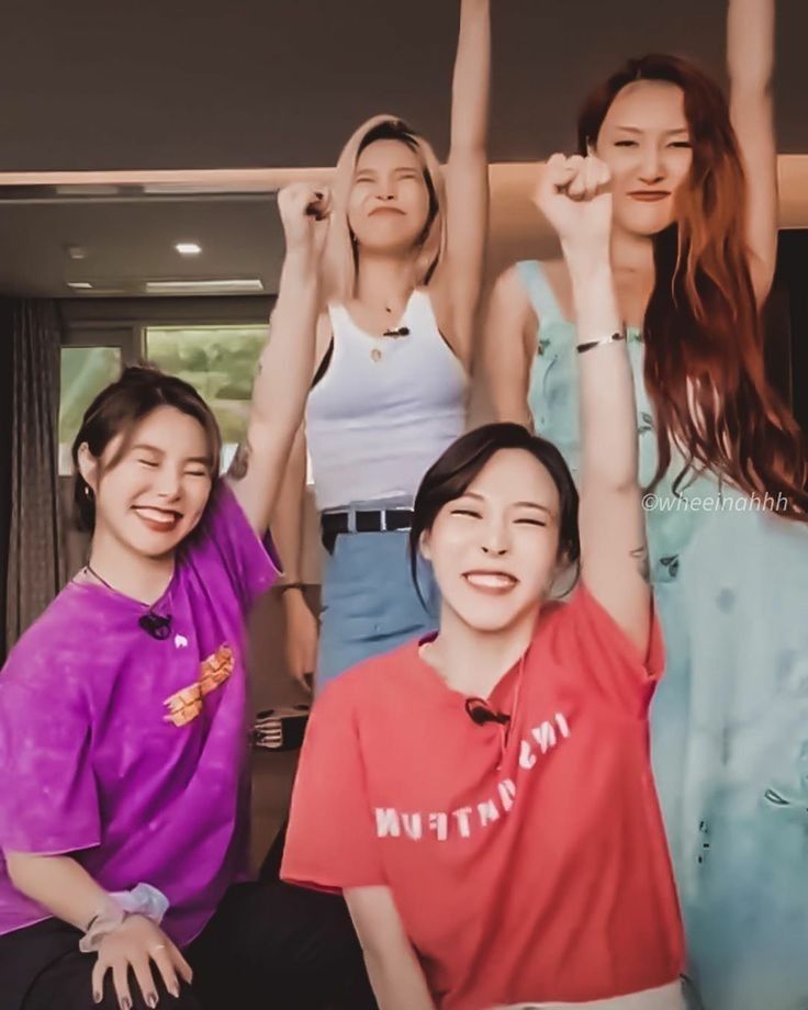 Recent activity shot of MAMAMOO