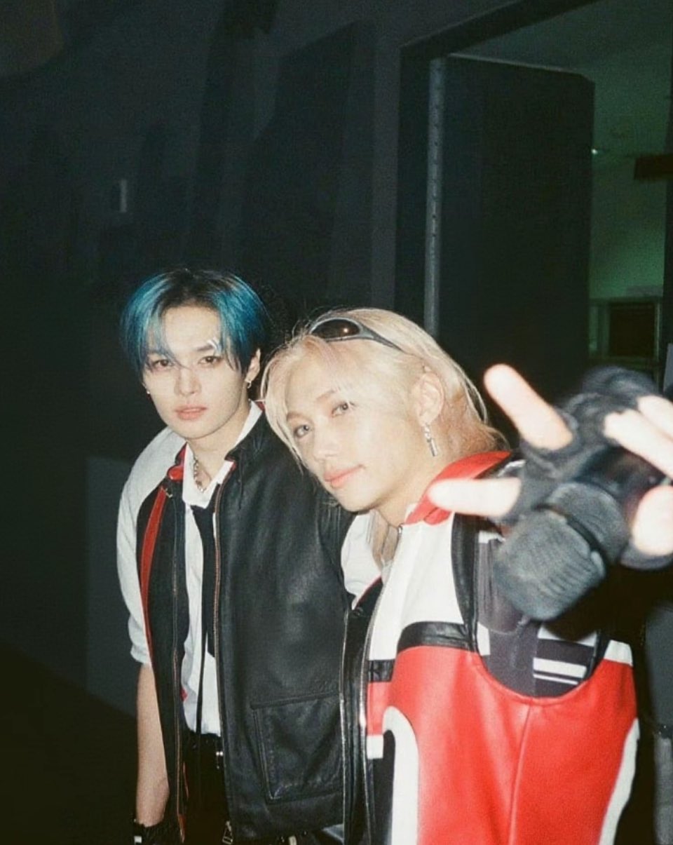 Recent activity shot of Lee Know (Stray Kids)