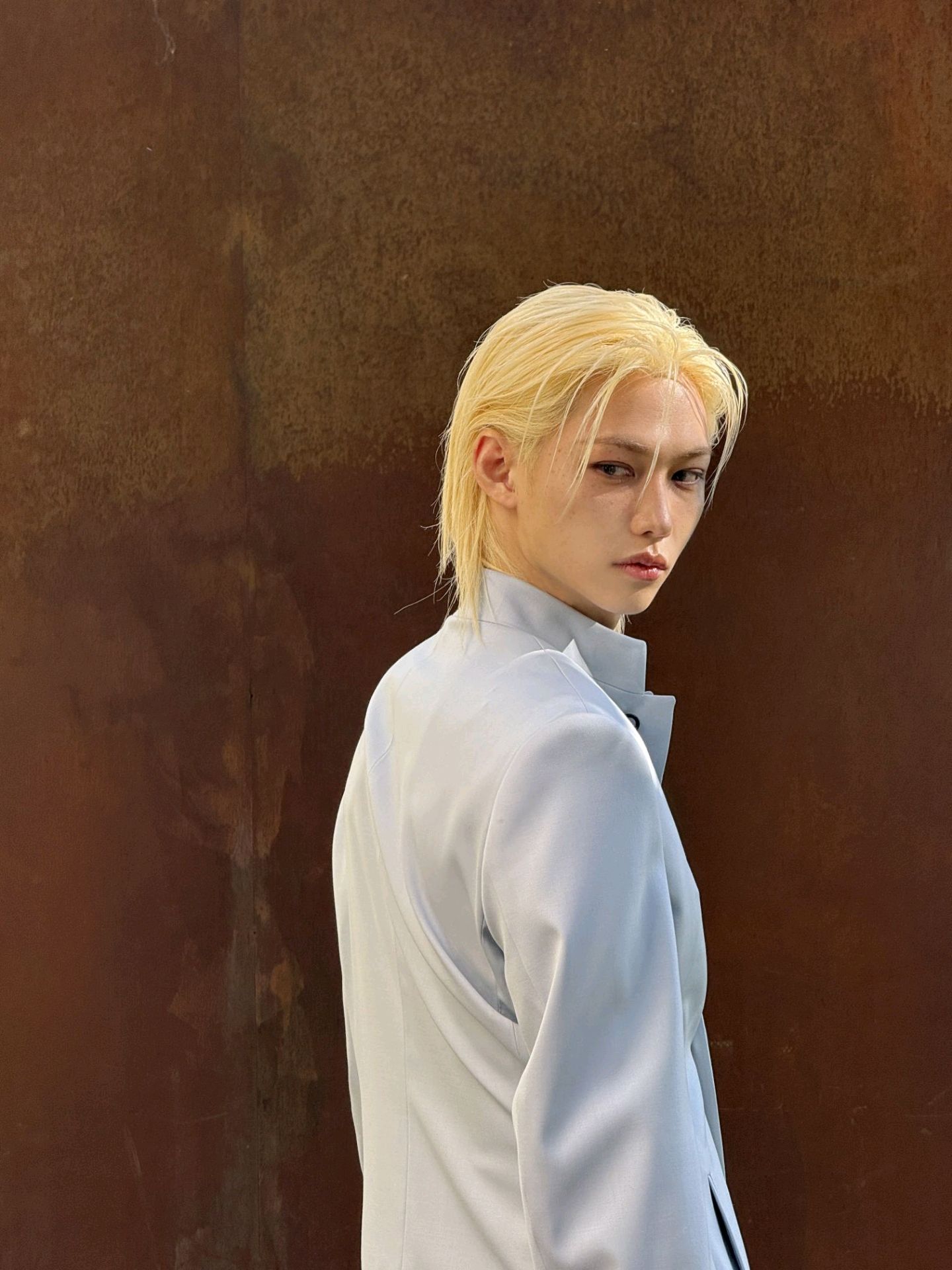 A moment captured by Felix (Stray Kids)'s fan