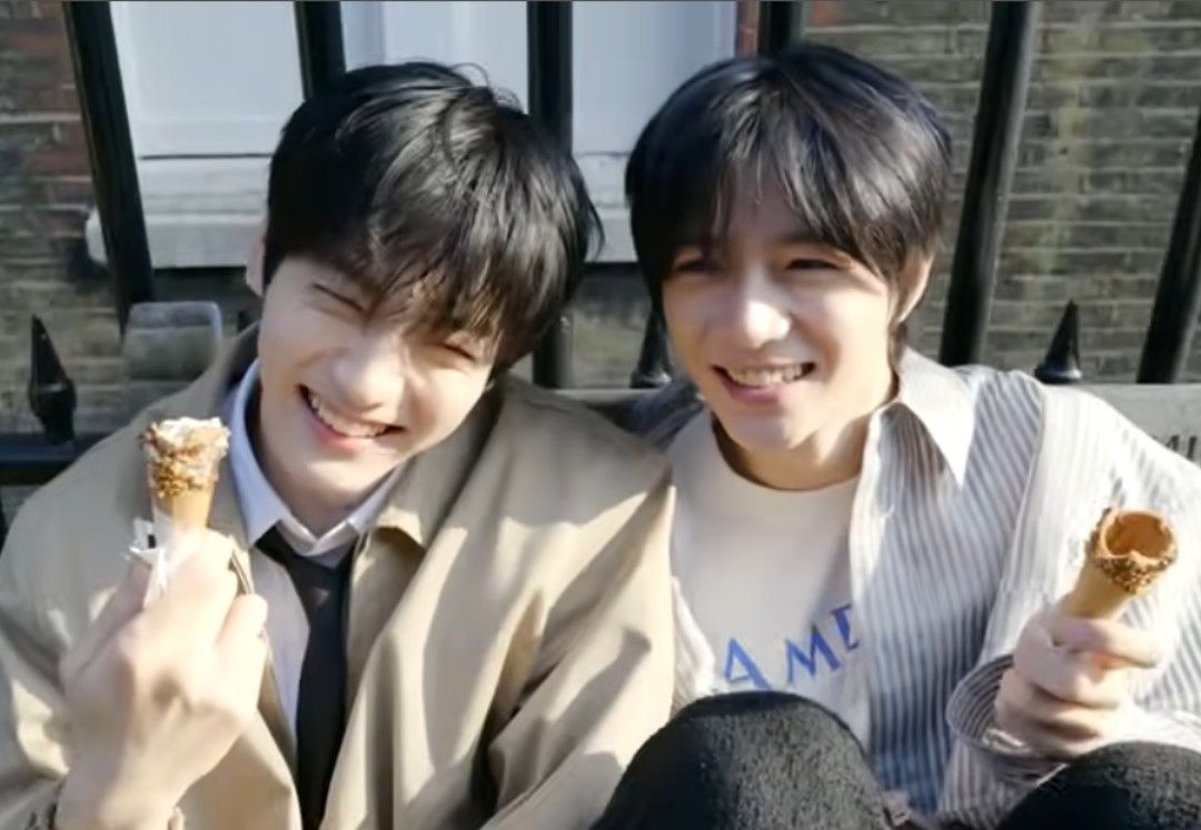 Behind-the-scenes cut of Beomgyu (TOMORROW X TOGETHER)