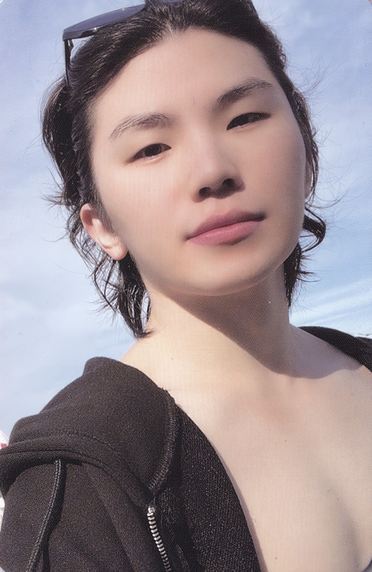 A moment captured by Woozi (SEVENTEEN)'s fan