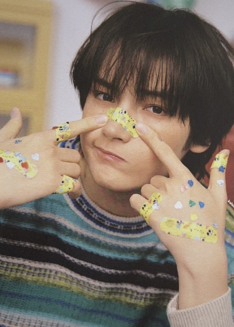 ヒュニンカイ (TOMORROW X TOGETHER)の舞台裏ショット