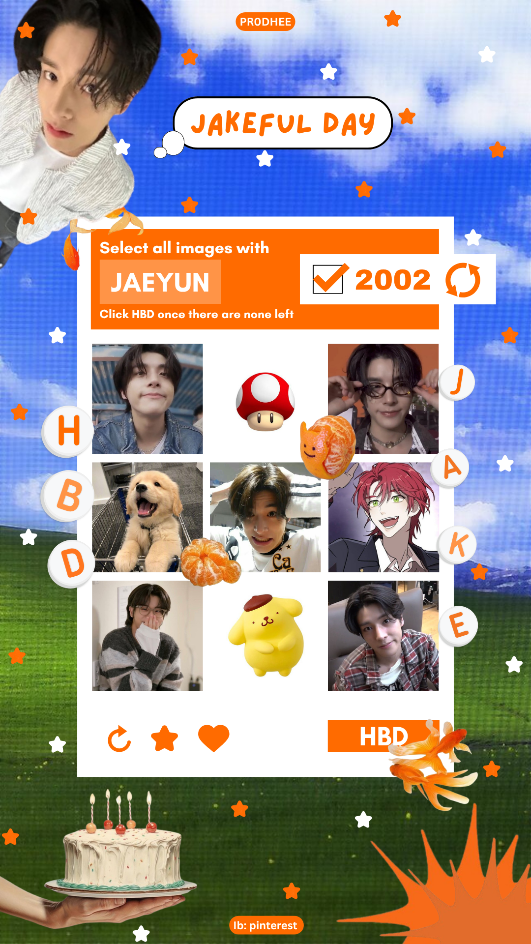 Recent activity shot of Jake (ENHYPEN)