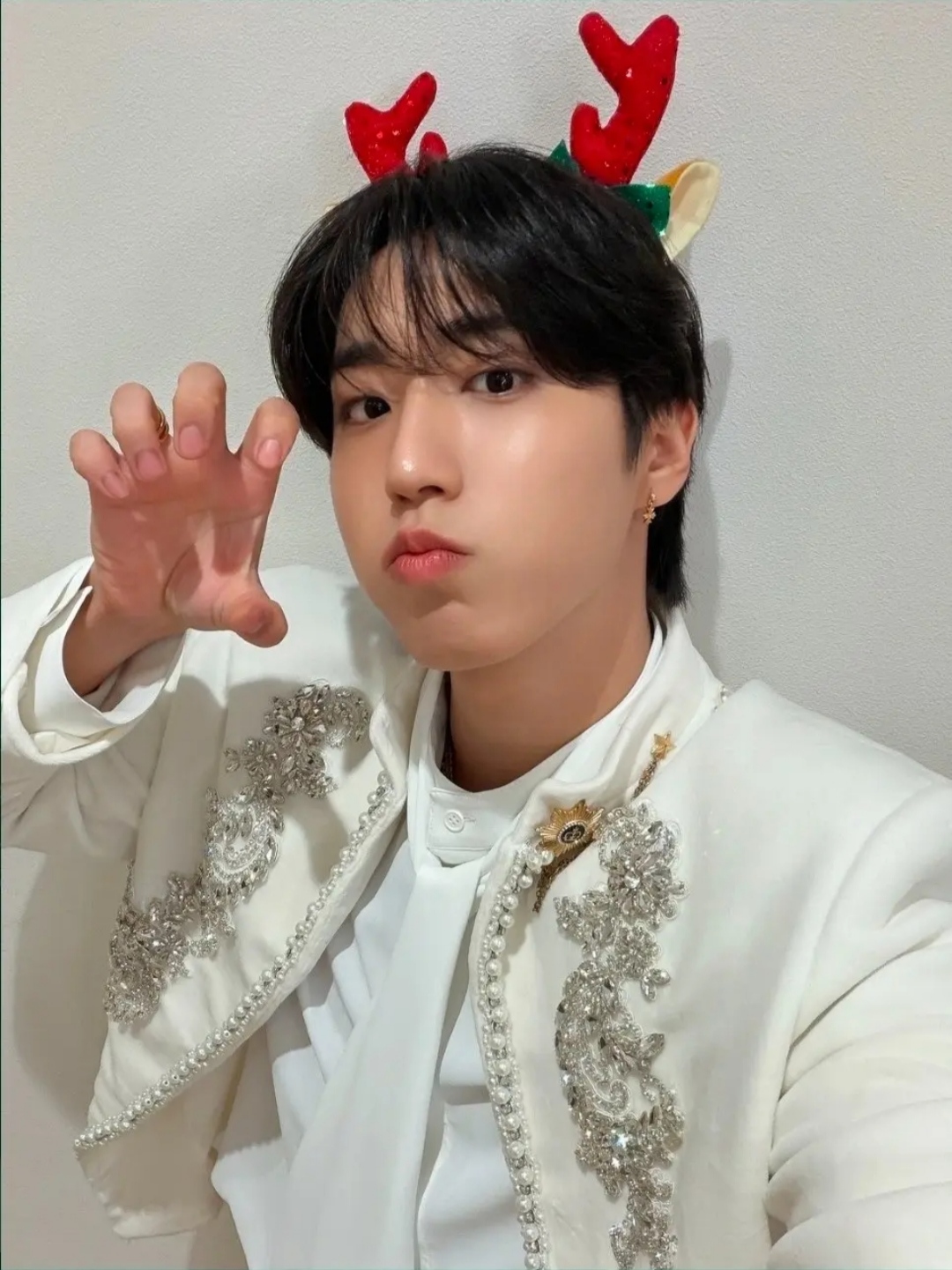 A moment captured by HAN (Stray Kids)'s fan