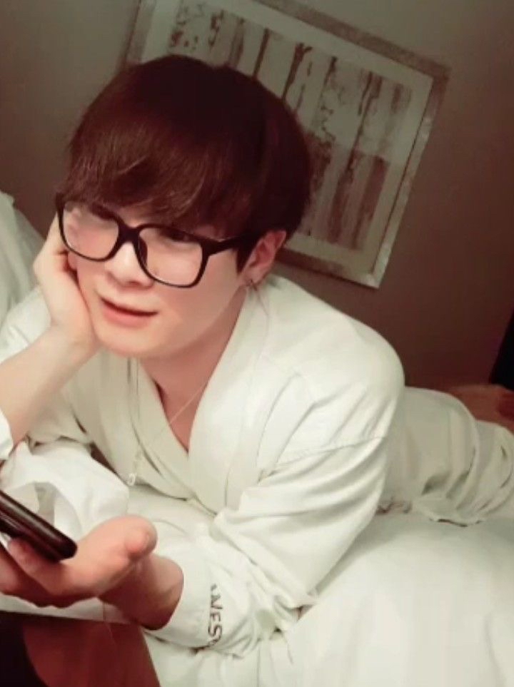 Recent activity shot of Moonbin (ASTRO)