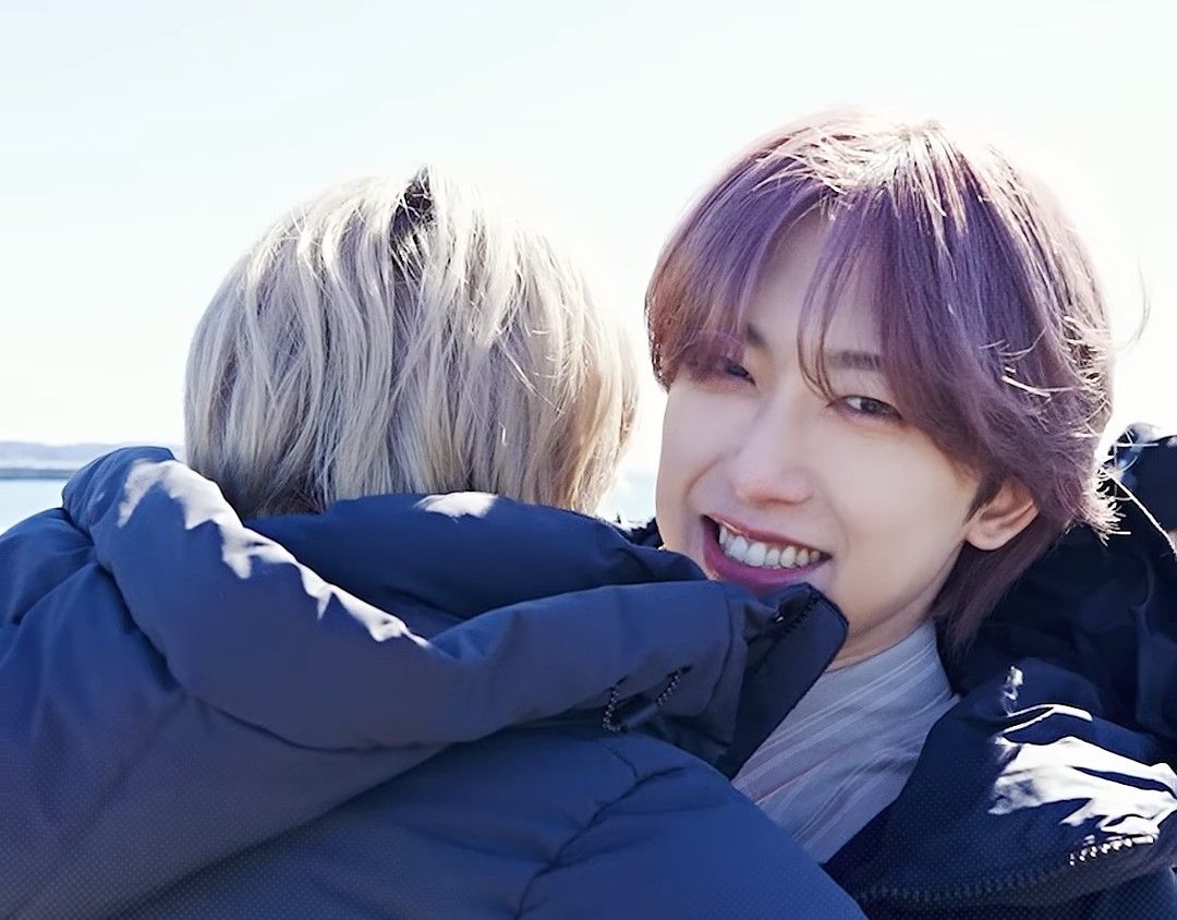 A moment captured by Fuma (&TEAM)'s fan
