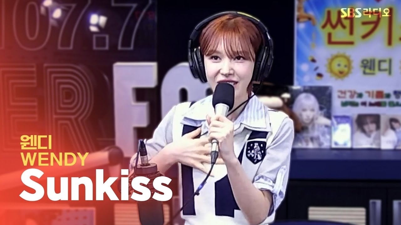 Behind-the-scenes cut of Wendy (Red Velvet)