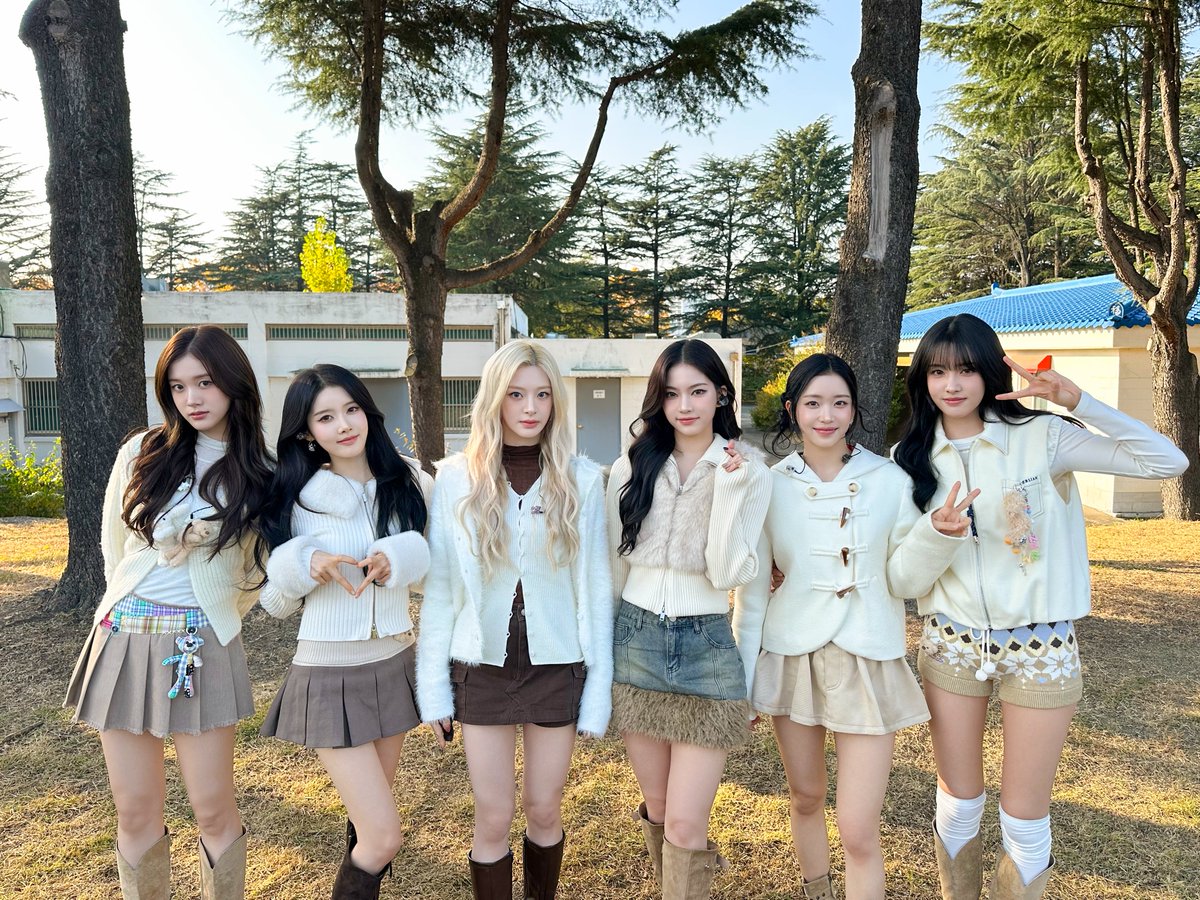 Recent activity shot of STAYC