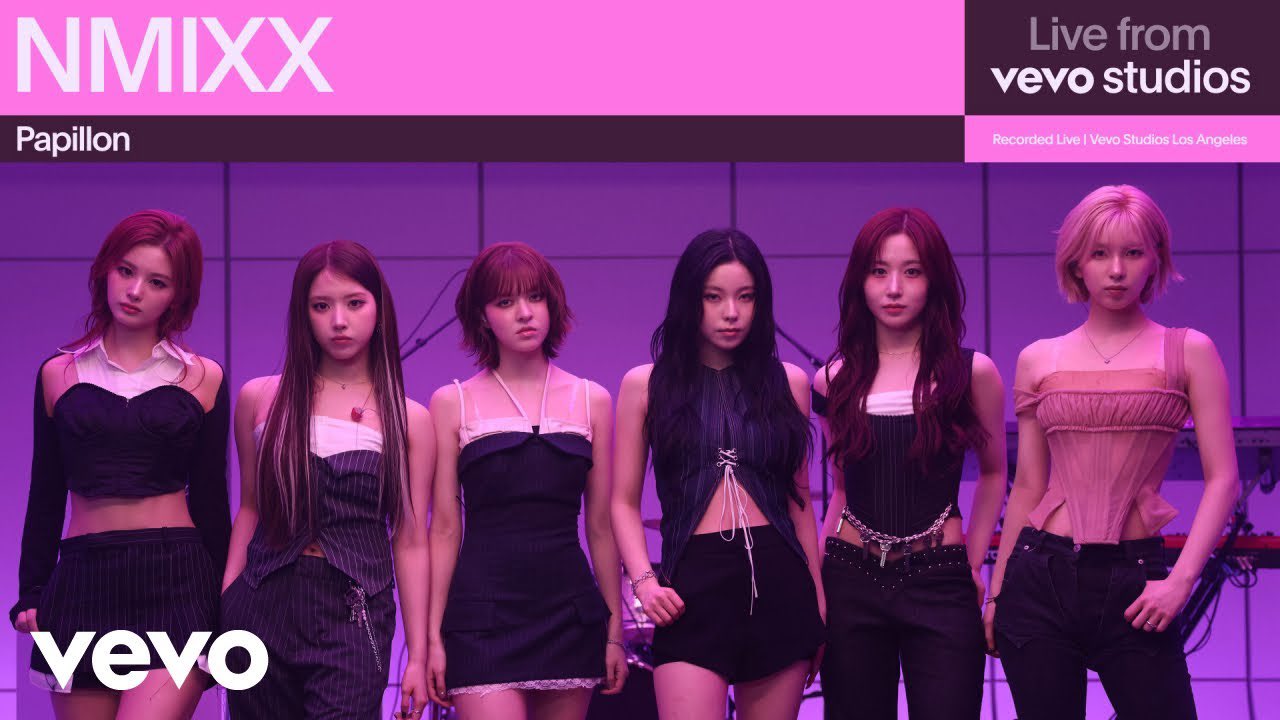 Recent activity shot of NMIXX
