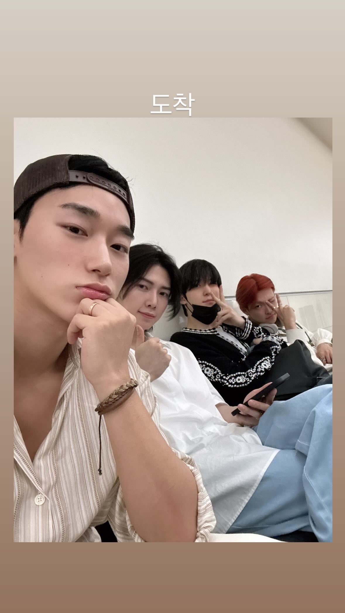 A moment captured by Yeosang (ATEEZ)'s fan