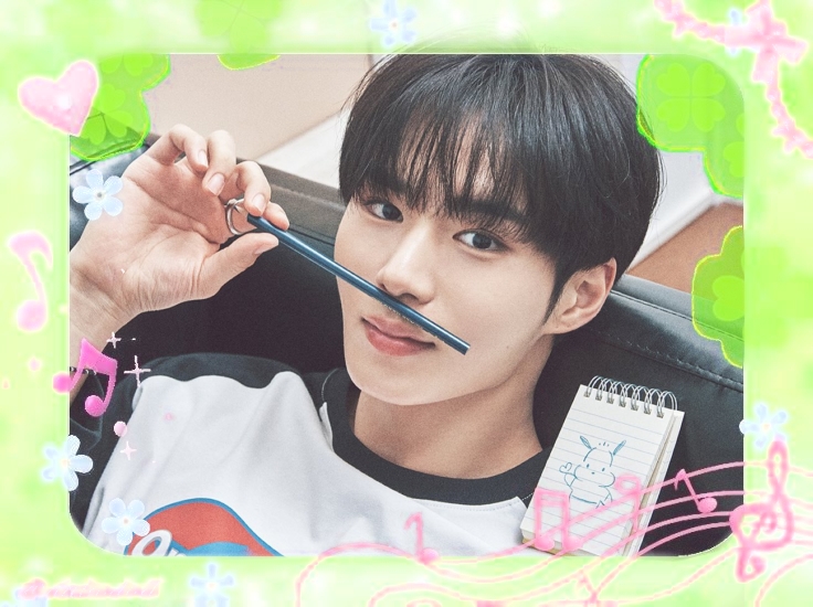 Behind-the-scenes cut of Kim Junseo (ALPHA DRIVE ONE)