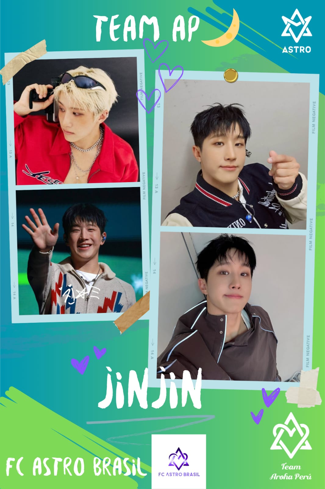 Jinjin (ASTRO)粉丝拍下的瞬间