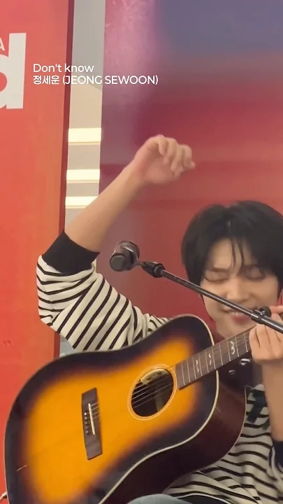 Behind-the-scenes cut of Jeong Sewoon