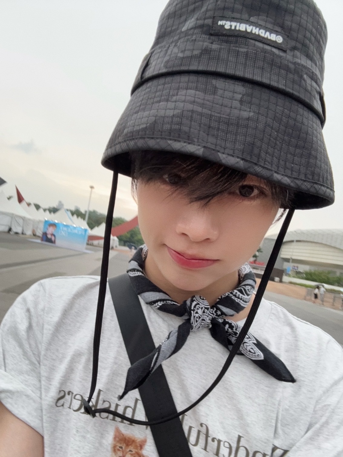 A moment captured by Hanbin (TEMPEST)'s fan