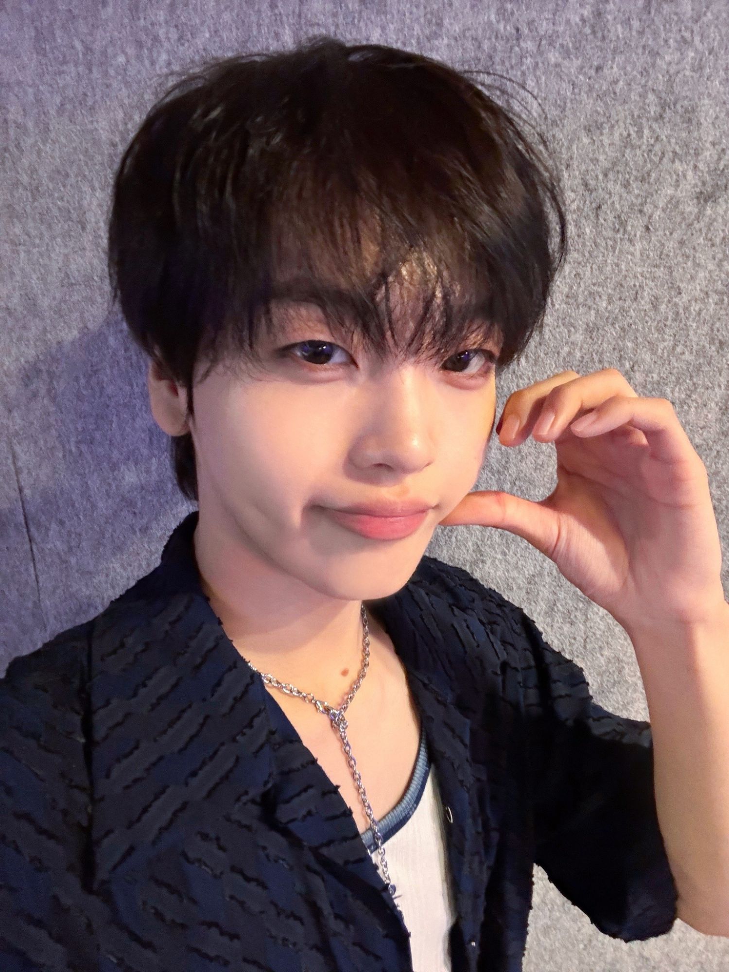 A moment captured by Hyeongjun (CRAVITY)'s fan