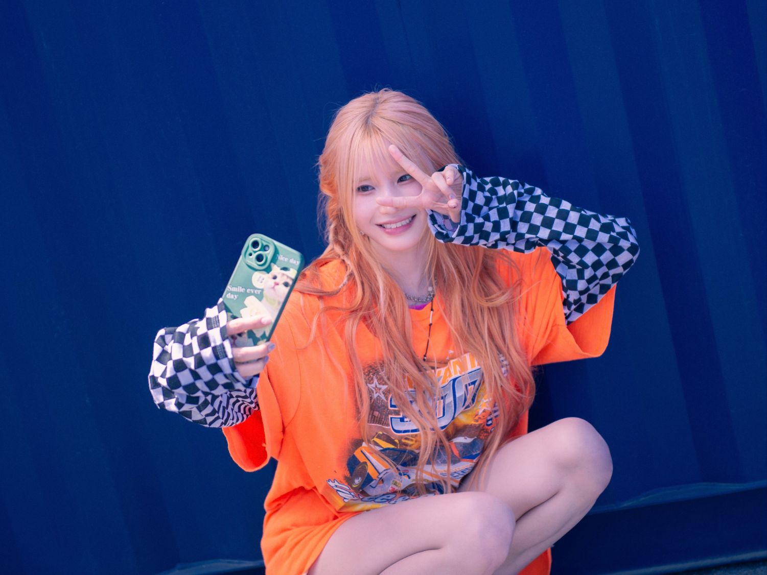 Recent activity shot of Song Hayoung (fromis_9)