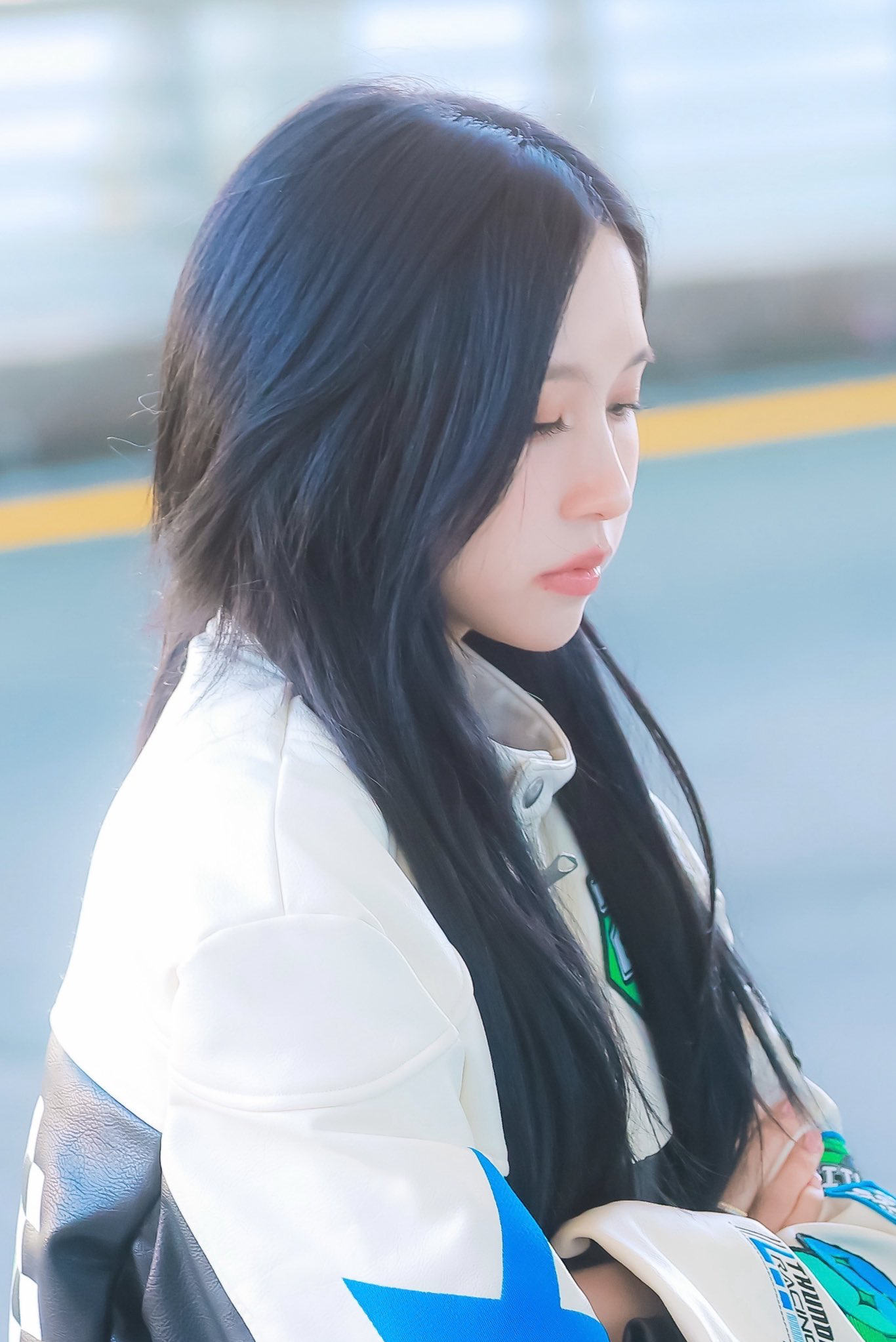 Recent activity shot of Mina (TWICE)