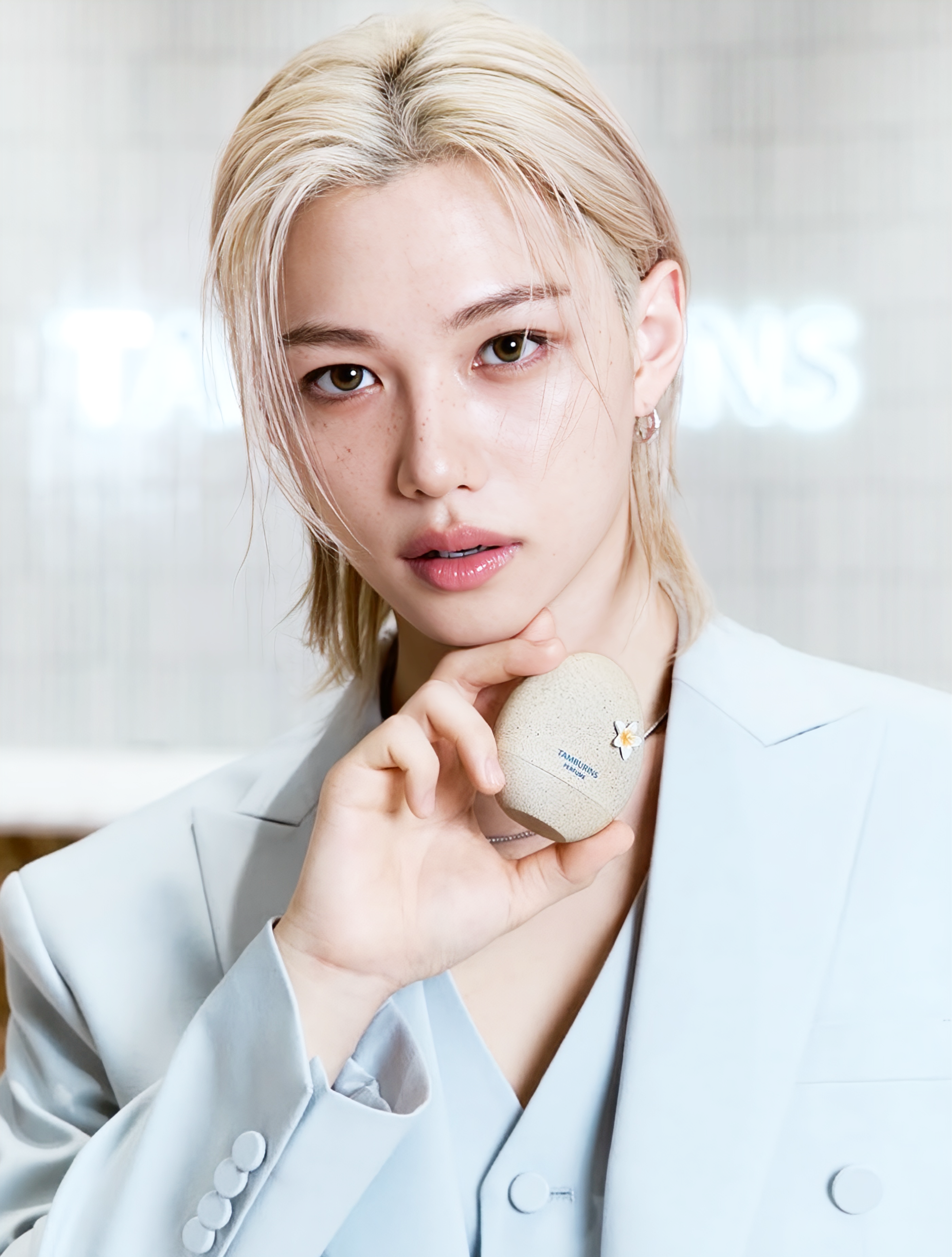 Recent activity shot of Felix (Stray Kids)