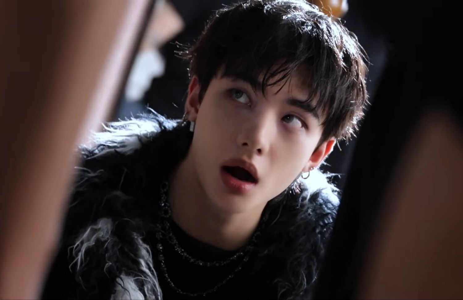 Behind-the-scenes cut of Hyunjin (Stray Kids)