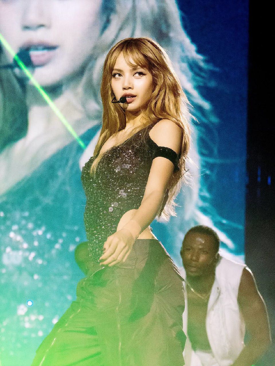 Lisa (BLACKPINK)粉絲拍下的瞬間