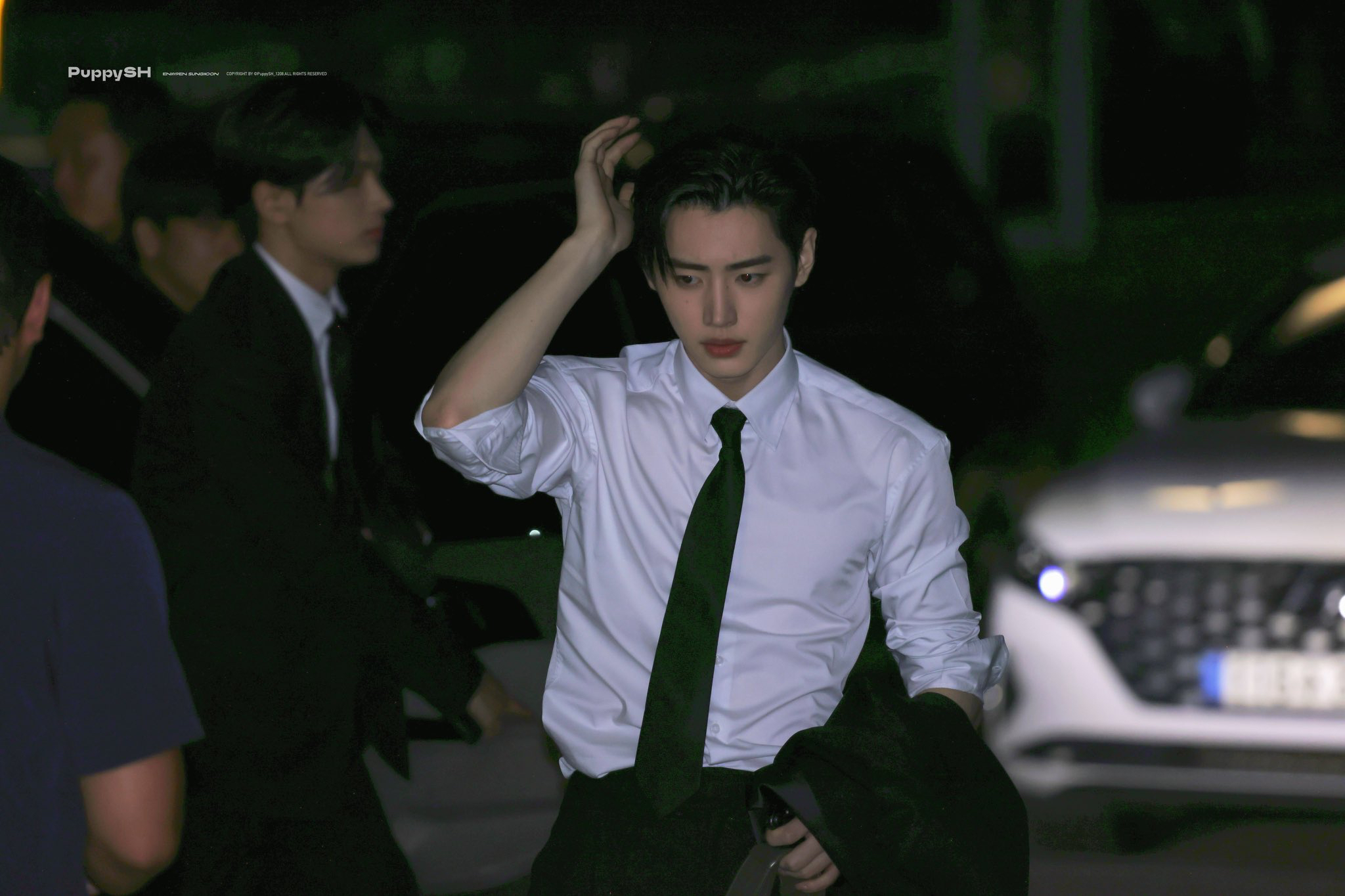 Recent activity shot of Sunghoon (ENHYPEN)