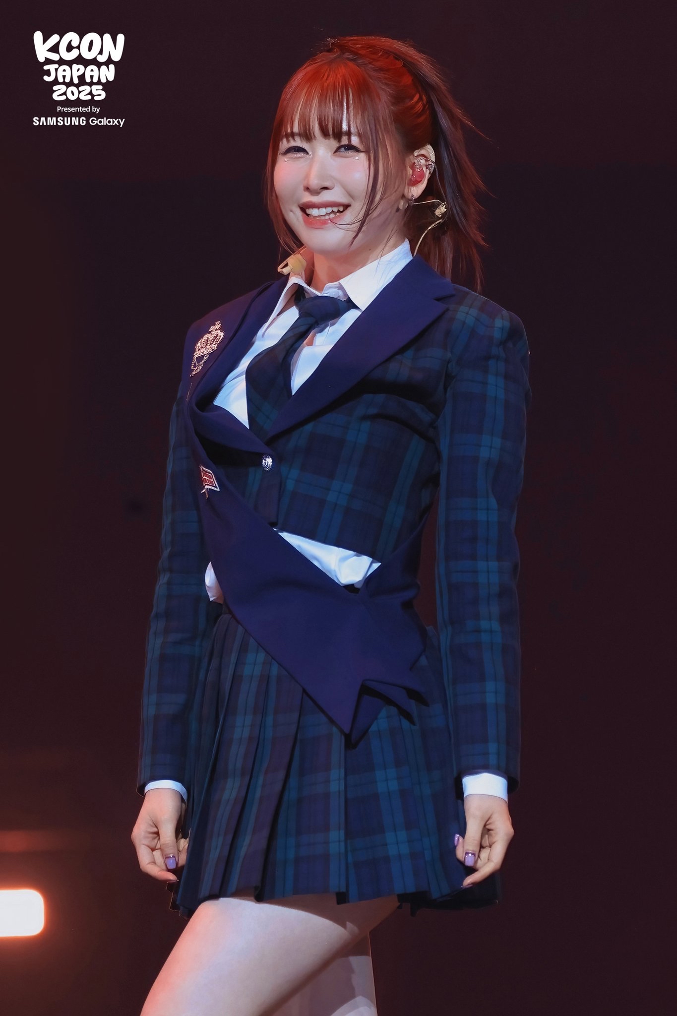 A moment captured by Kasahara Momona (ME:I)'s fan