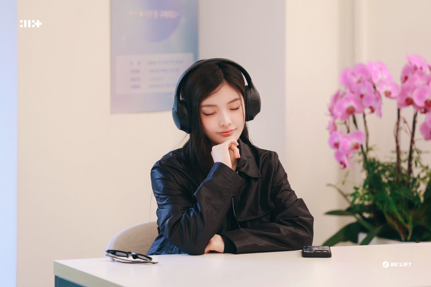 A moment captured by Iroha (ILLIT)'s fan