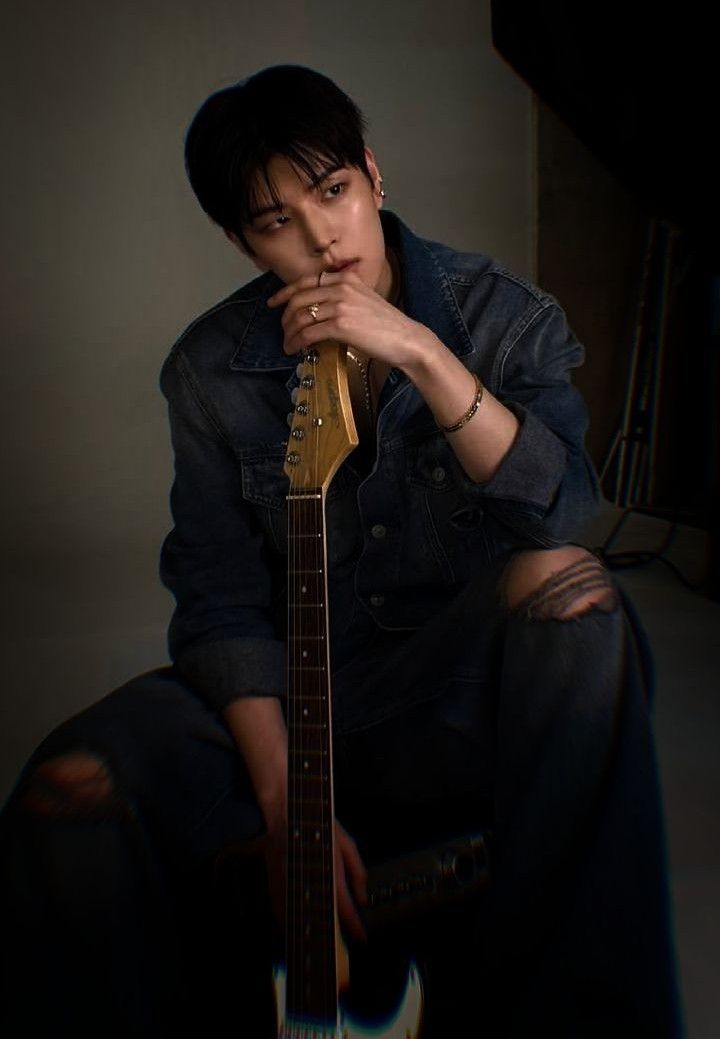 Recent activity shot of Seungmin (Stray Kids)