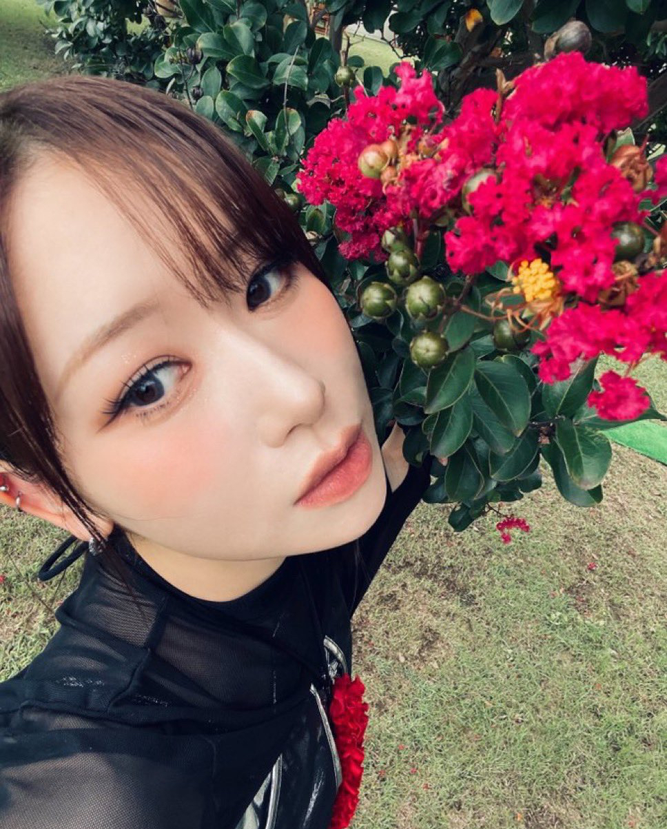 Recent activity shot of Kasahara Momona (ME:I)