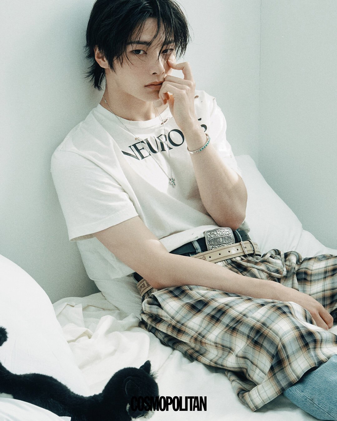 A moment captured by I.N (Stray Kids)'s fan