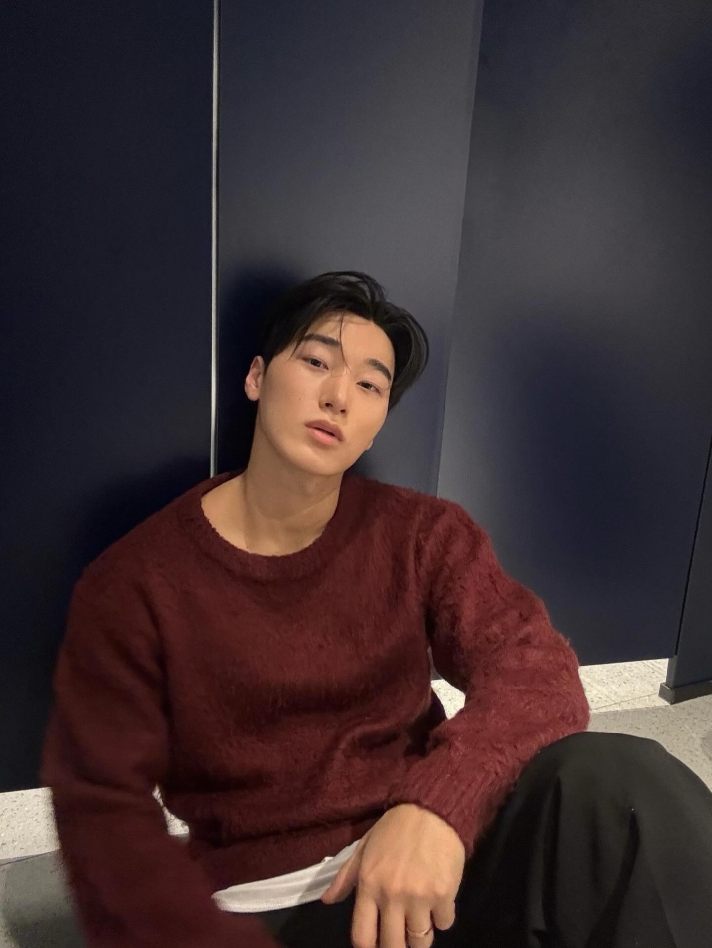 Behind-the-scenes cut of San (ATEEZ)