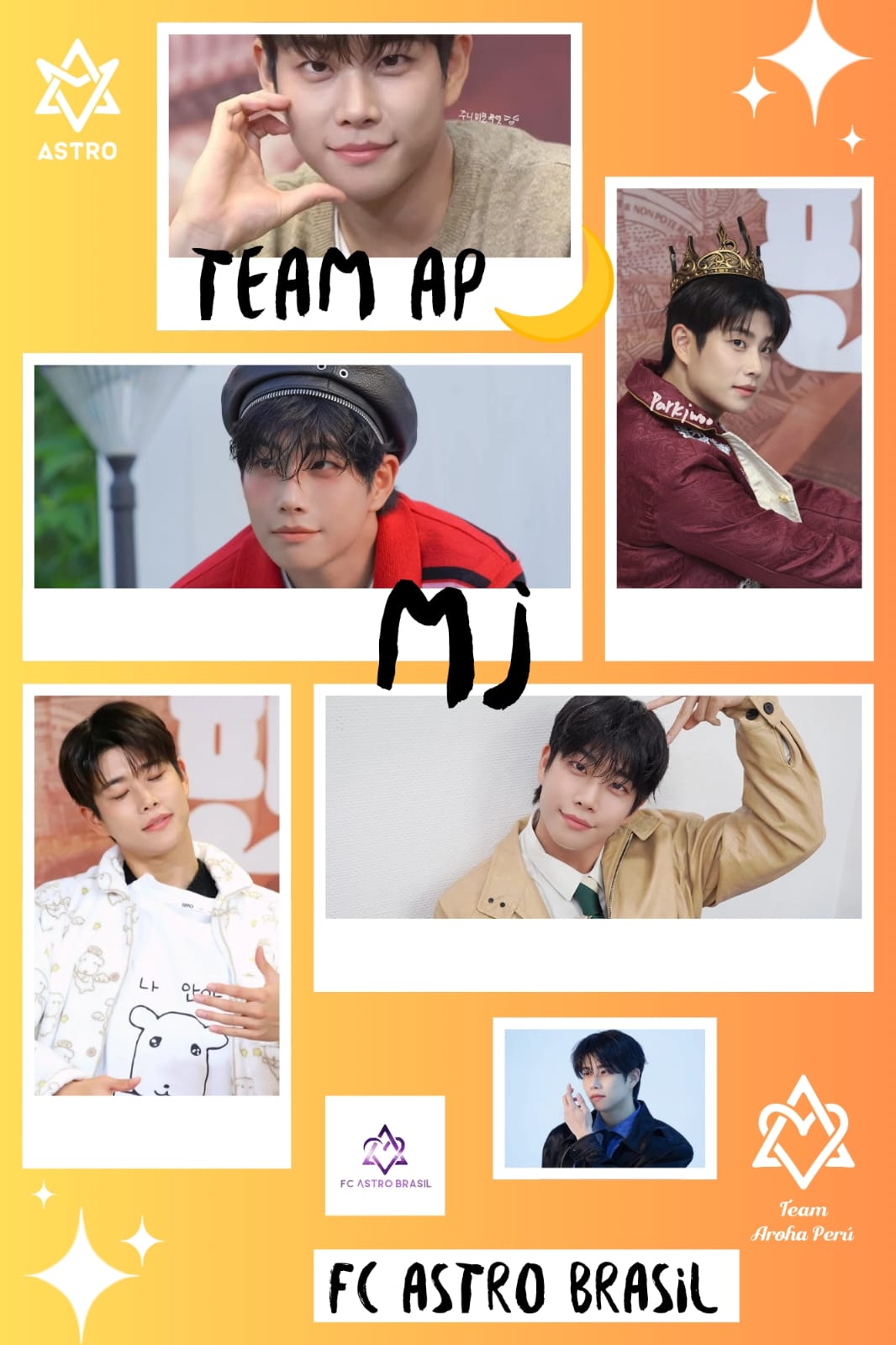 A moment captured by MJ (ASTRO)'s fan