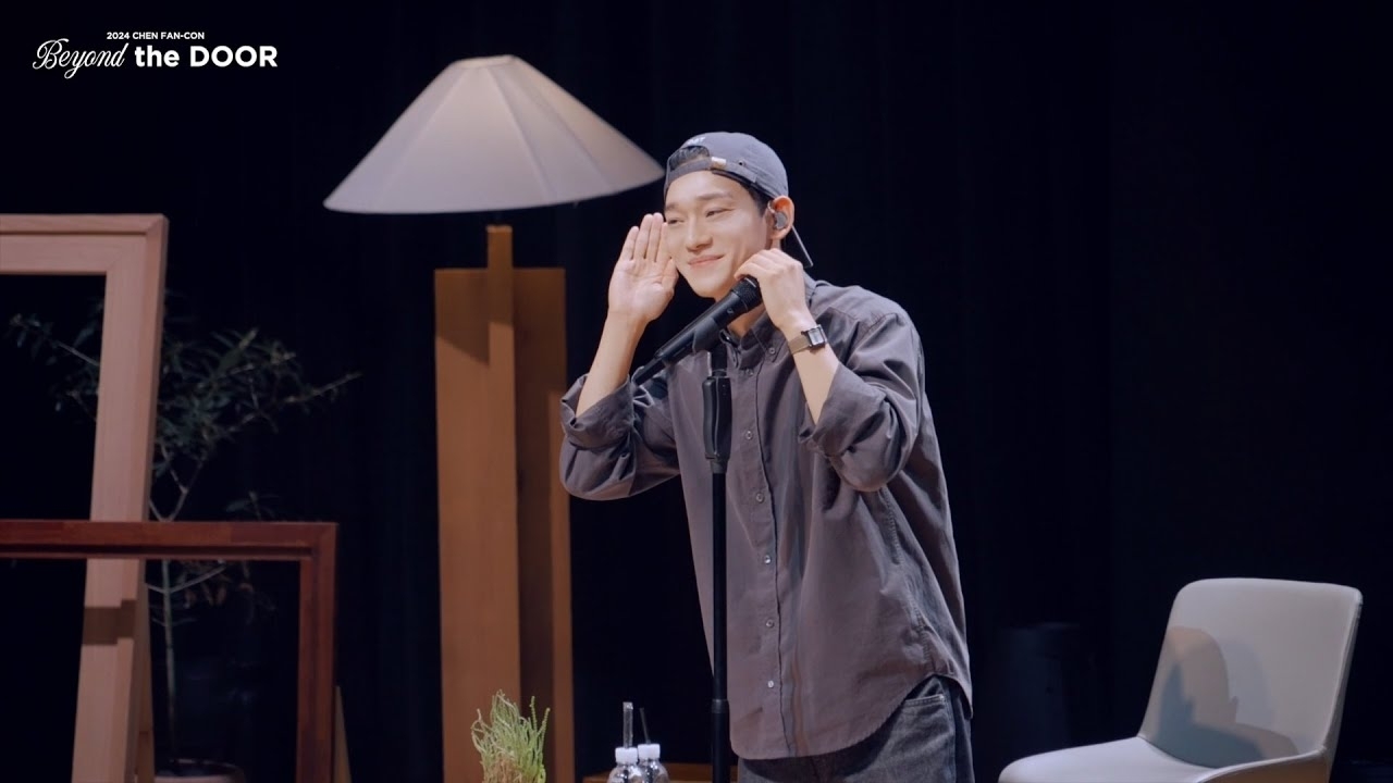 Recent activity shot of Chen (EXO)