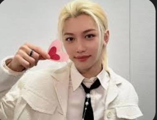 A moment captured by Felix (Stray Kids)'s fan