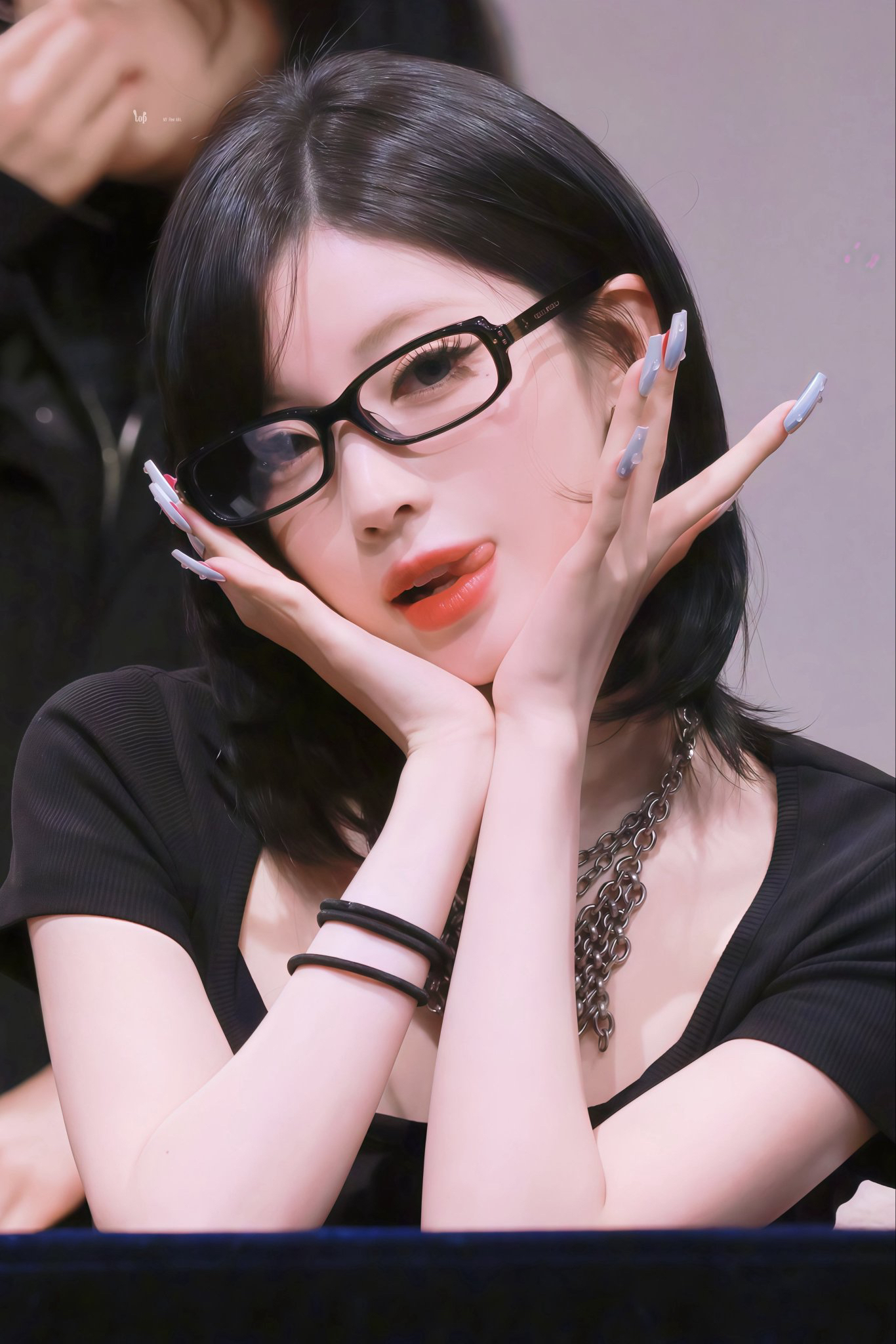 Recent activity shot of Asa (BABYMONSTER)