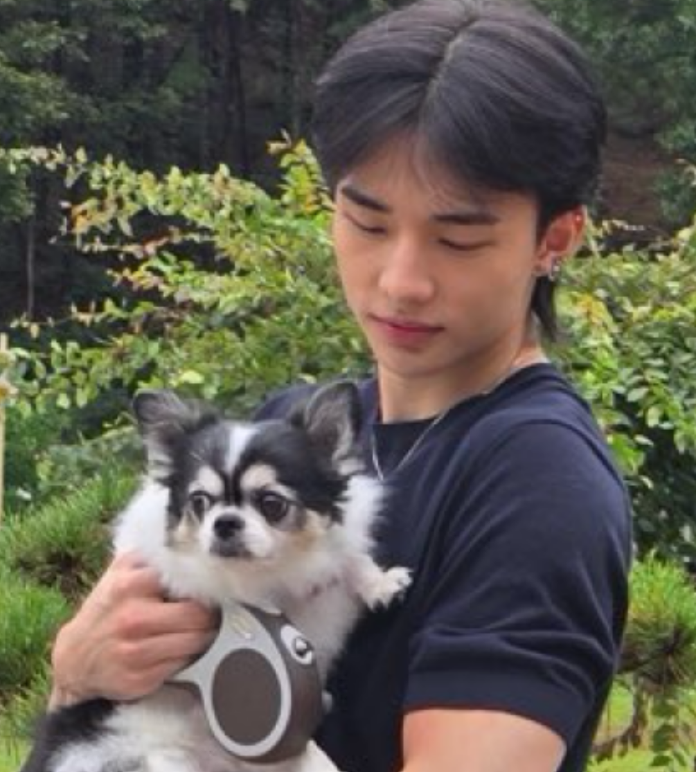 Recent activity shot of Hyunjin (Stray Kids)
