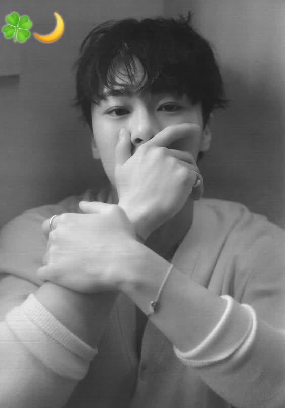 Recent activity shot of Moonbin (ASTRO)