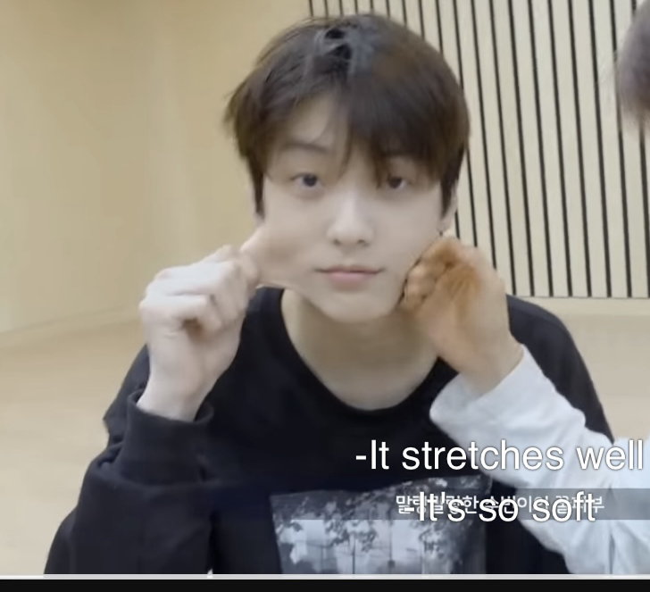 Recent activity shot of Soobin (TOMORROW X TOGETHER)