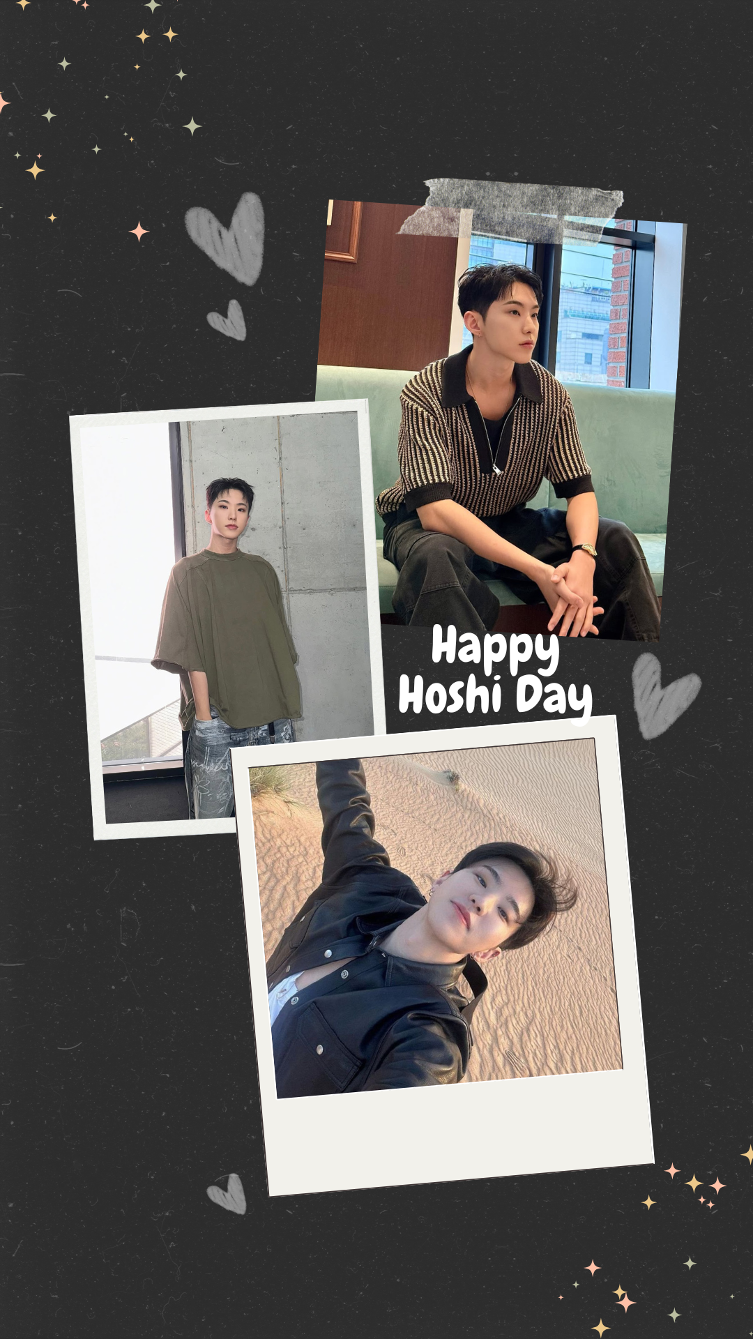 Recent activity shot of Hoshi (SEVENTEEN)