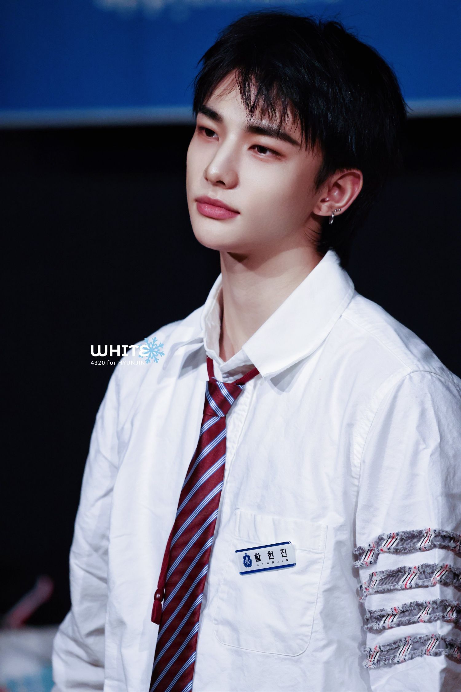 Recent activity shot of Hyunjin (Stray Kids)