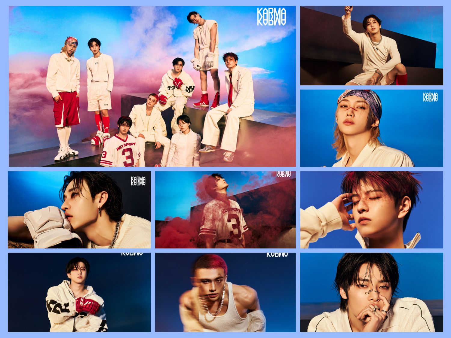 Recent activity shot of Stray Kids