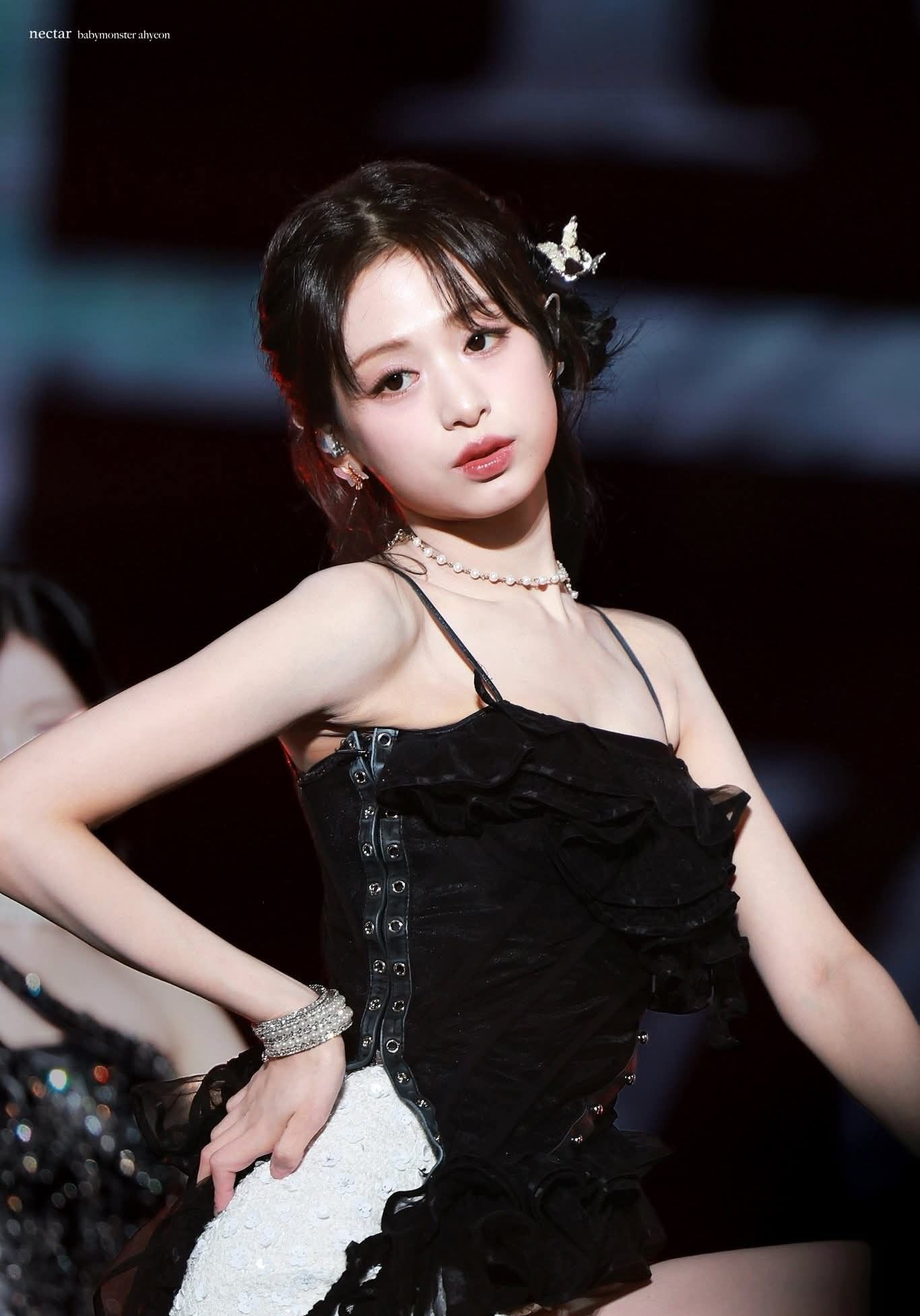 A moment captured by Ahyeon (BABYMONSTER)'s fan