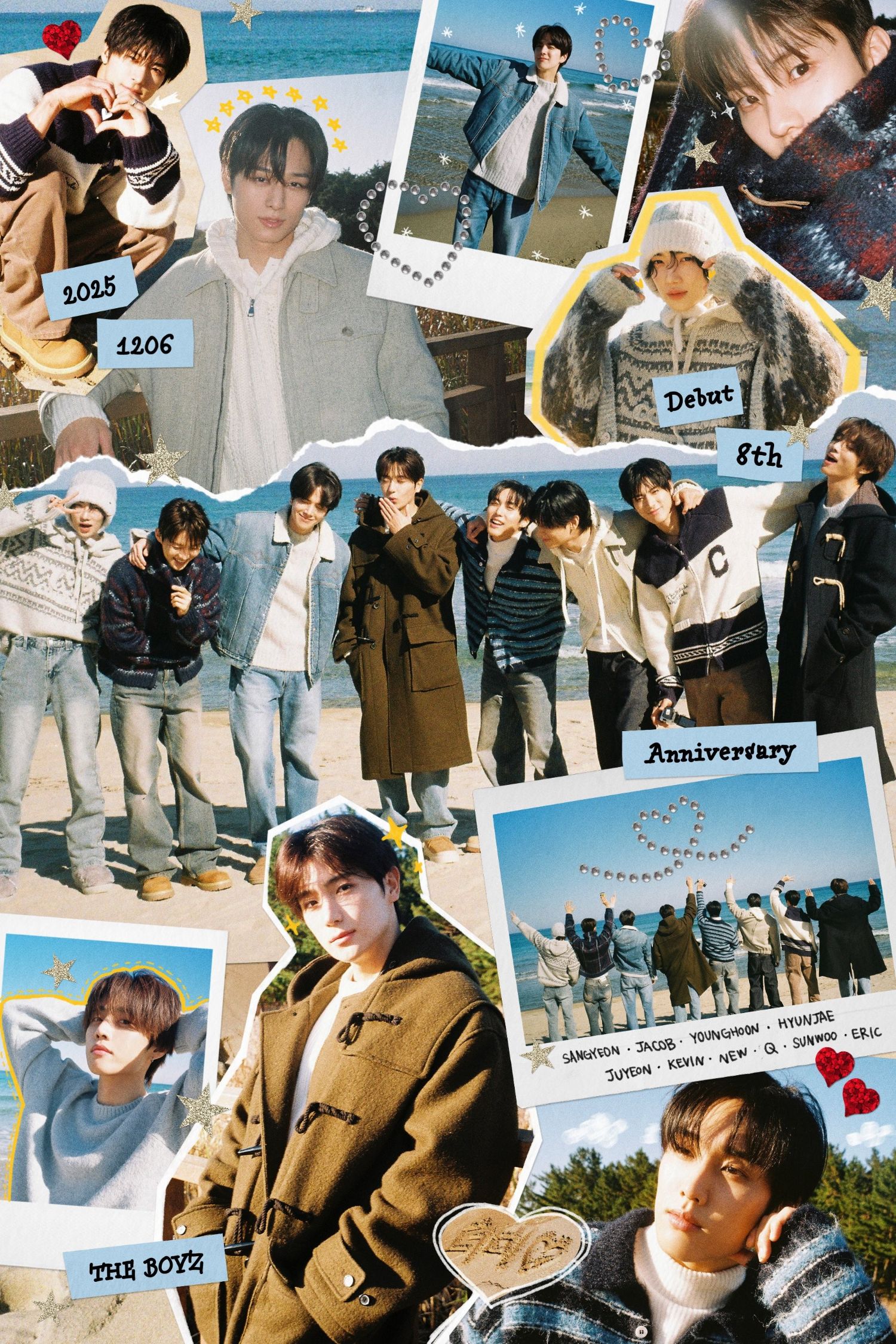 Recent activity shot of THE BOYZ