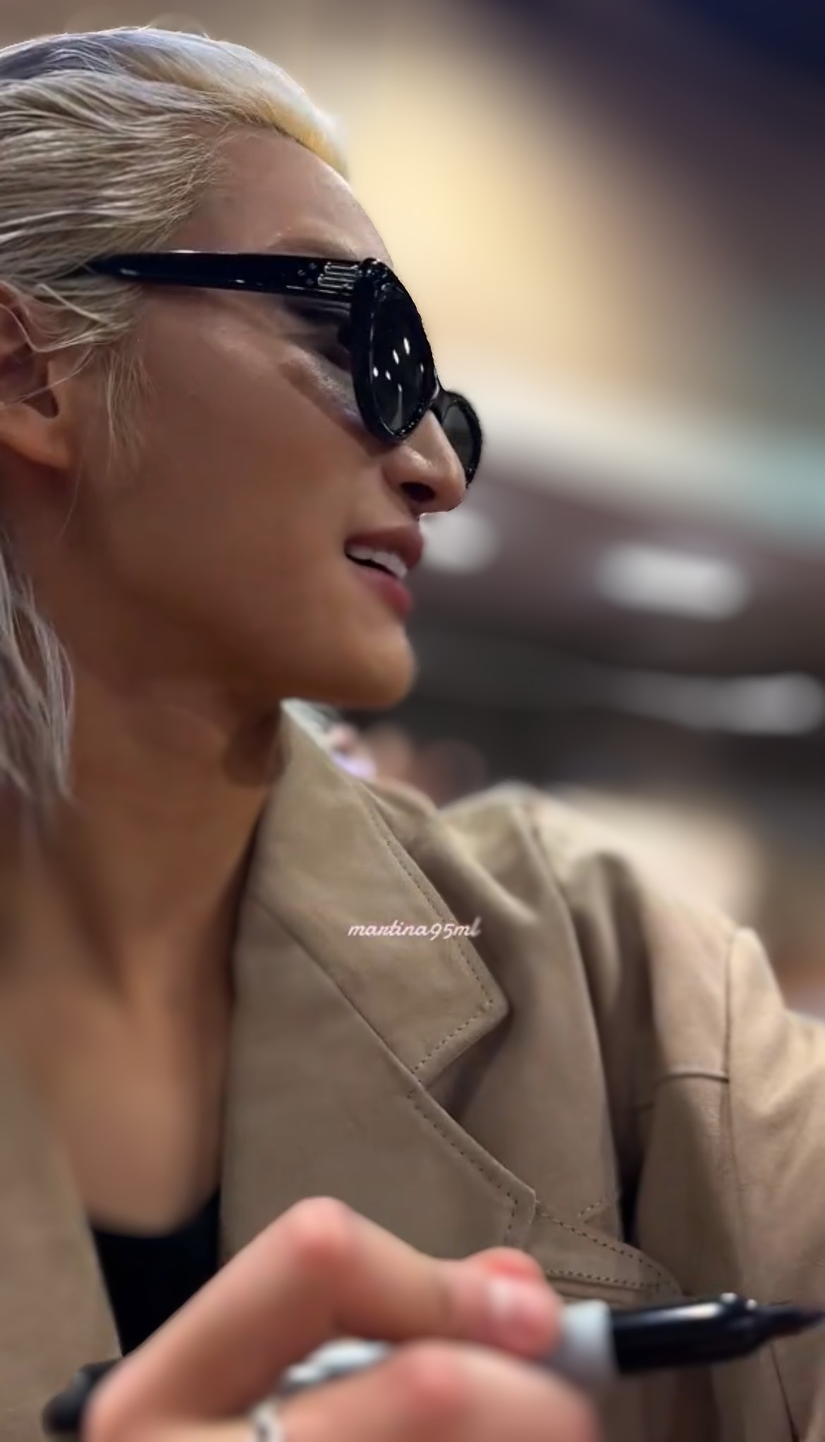 A moment captured by Seonghwa (ATEEZ)'s fan