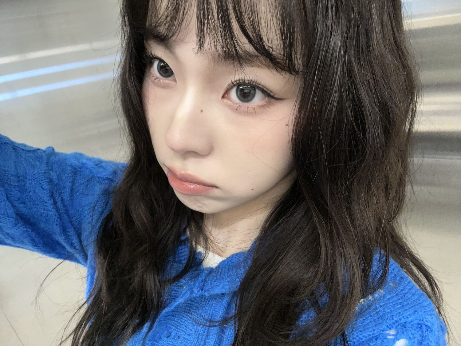 Recent activity shot of Kyujin (NMIXX)
