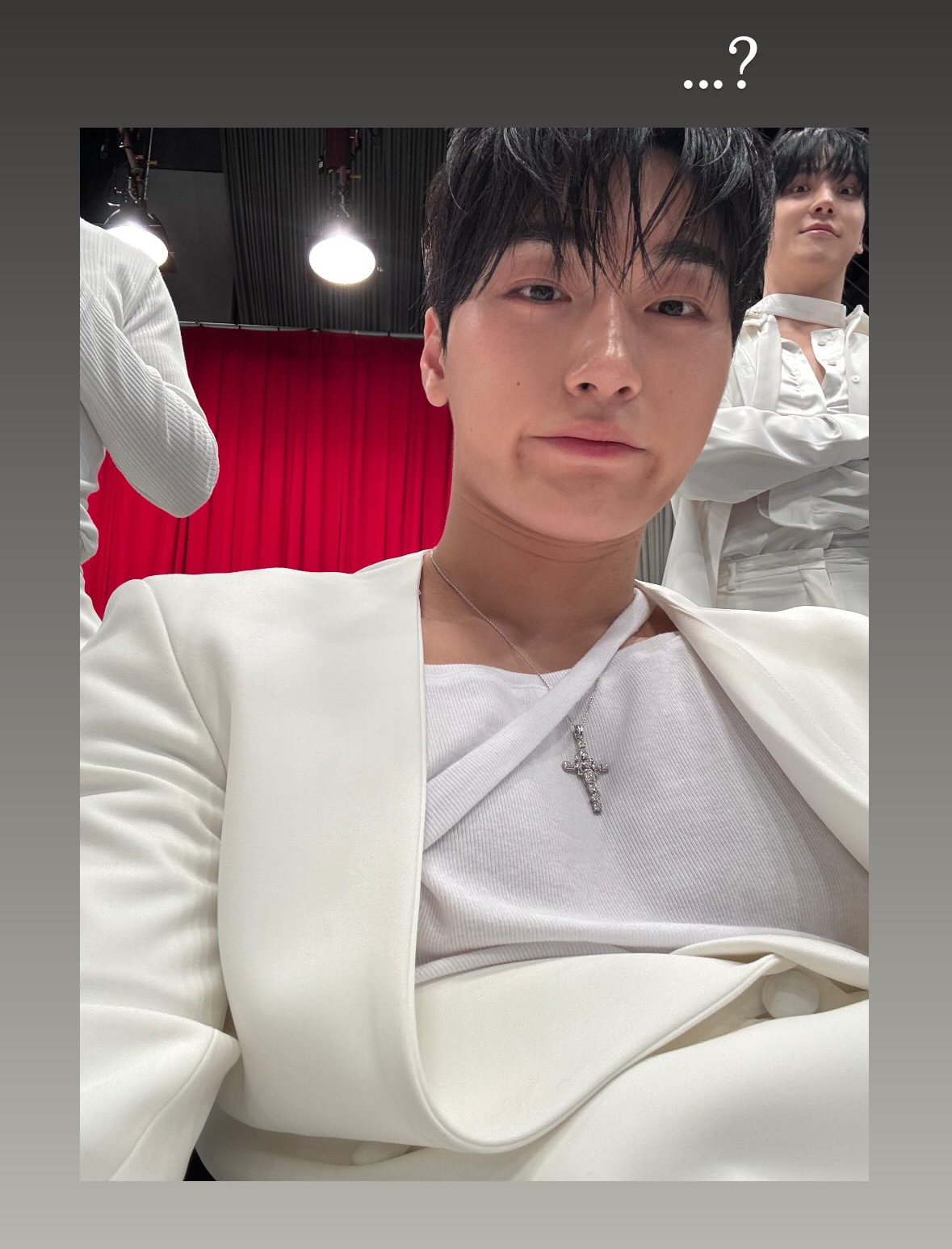 Behind-the-scenes cut of San (ATEEZ)